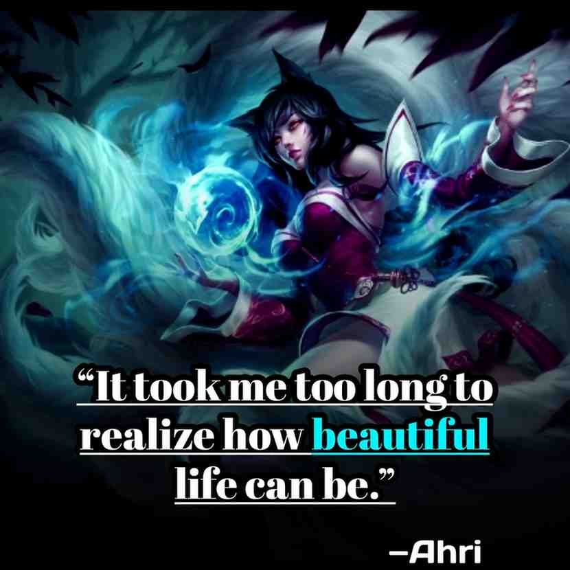 Ahri voice lines and quotes